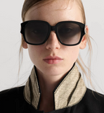 Óculos de Sol Dior DiorGlow S2I 54mm Preto