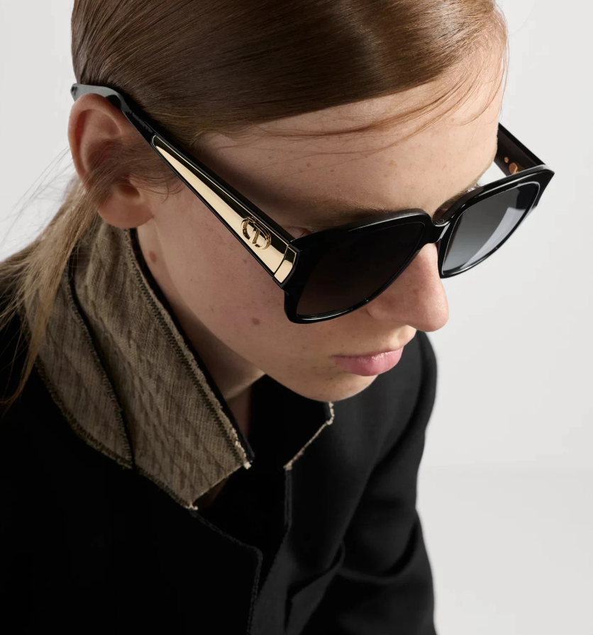 Óculos de Sol Dior DiorGlow S2I 54mm Preto