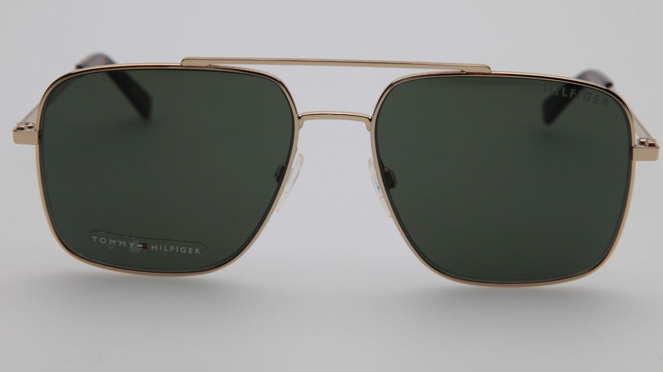 Óculos de Sol Dourado Tommy Hilfiger 59-17-145mm NOVO TH 1752/S J5GQT