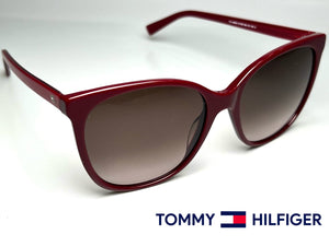 Óculos de sol Tommy Hilfiger TH 1448/S plástico redondo vermelho 56-145